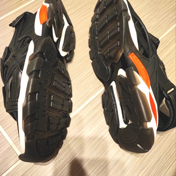 Balenciaga Men's Track Slide Sandals, Euro size 44 - Picture 4 of 12